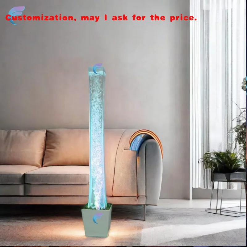 custom.Modern Luxury Bubble LED Light Tube Movable Decor Lamp Bedroom and Dining Room