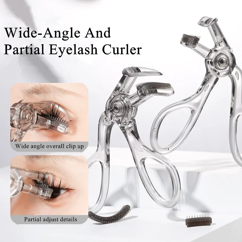 Recourbe-cils facile à utiliser, outil pour agrandir les yeux, recourbe-cils portable grand angle pour cils partiaux, OneStyling - Clip peigne à dents pour recourber