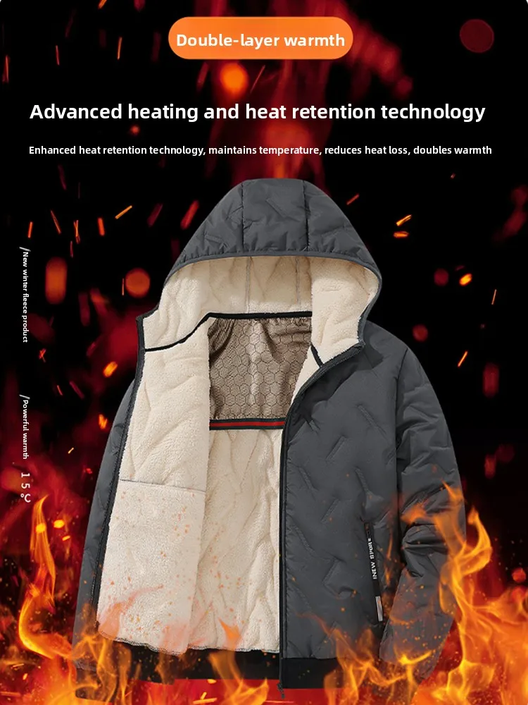 

Мужская хлопковая куртка на осень-зиму, теплая aphene, ветрозащитная, холодостойкая, с капюшоном, на подкладке, длинное повседневное пальто