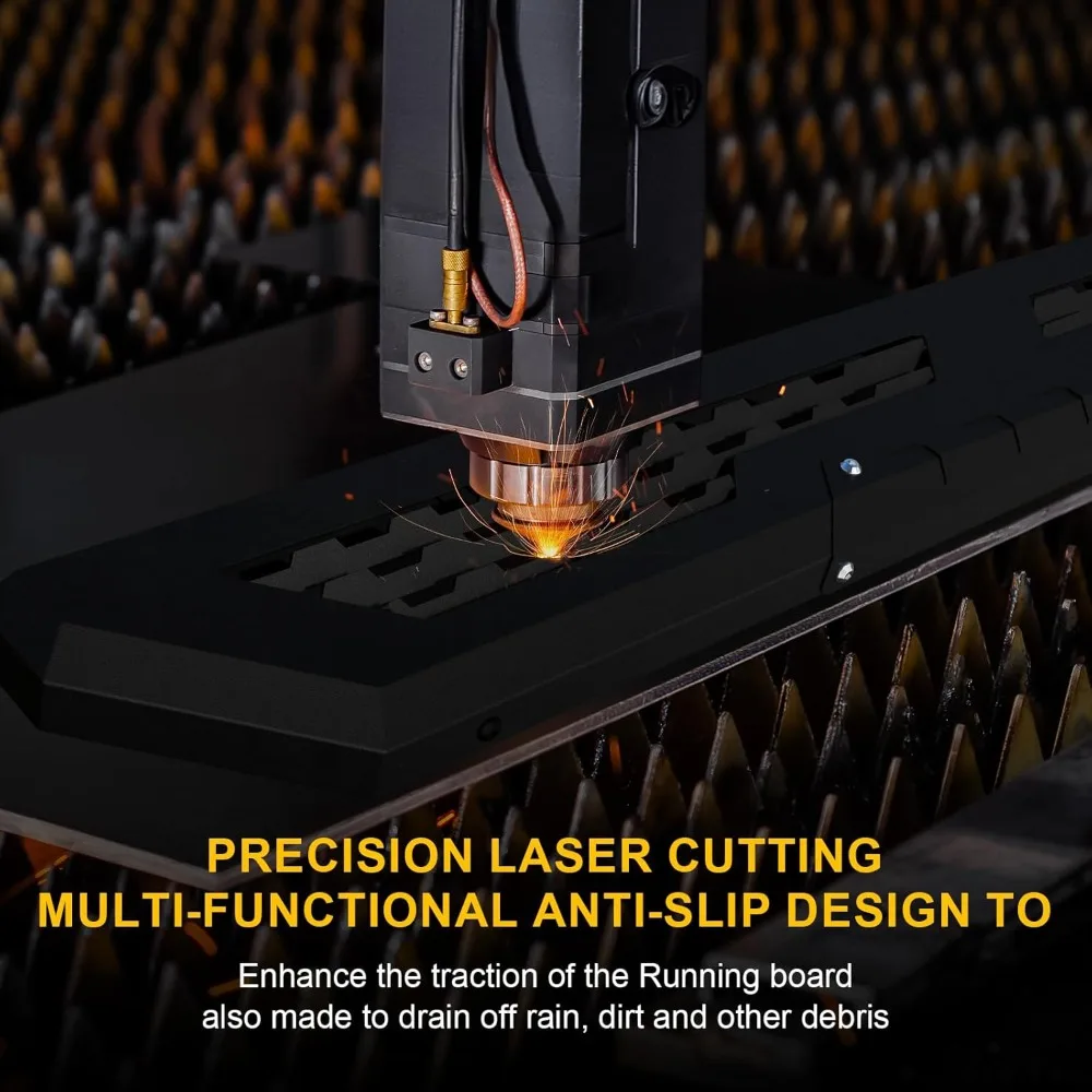 لوحات تشغيل مقطوعة بالليزر مقاس 7 بوصات تناسب مخصص 2019-2025 تشيفي سيلفرادو/جي إم سي سييرا 1500 & 2020-2025 تشيفي سيلفرادو/جي إم سي سييرا 2500HD