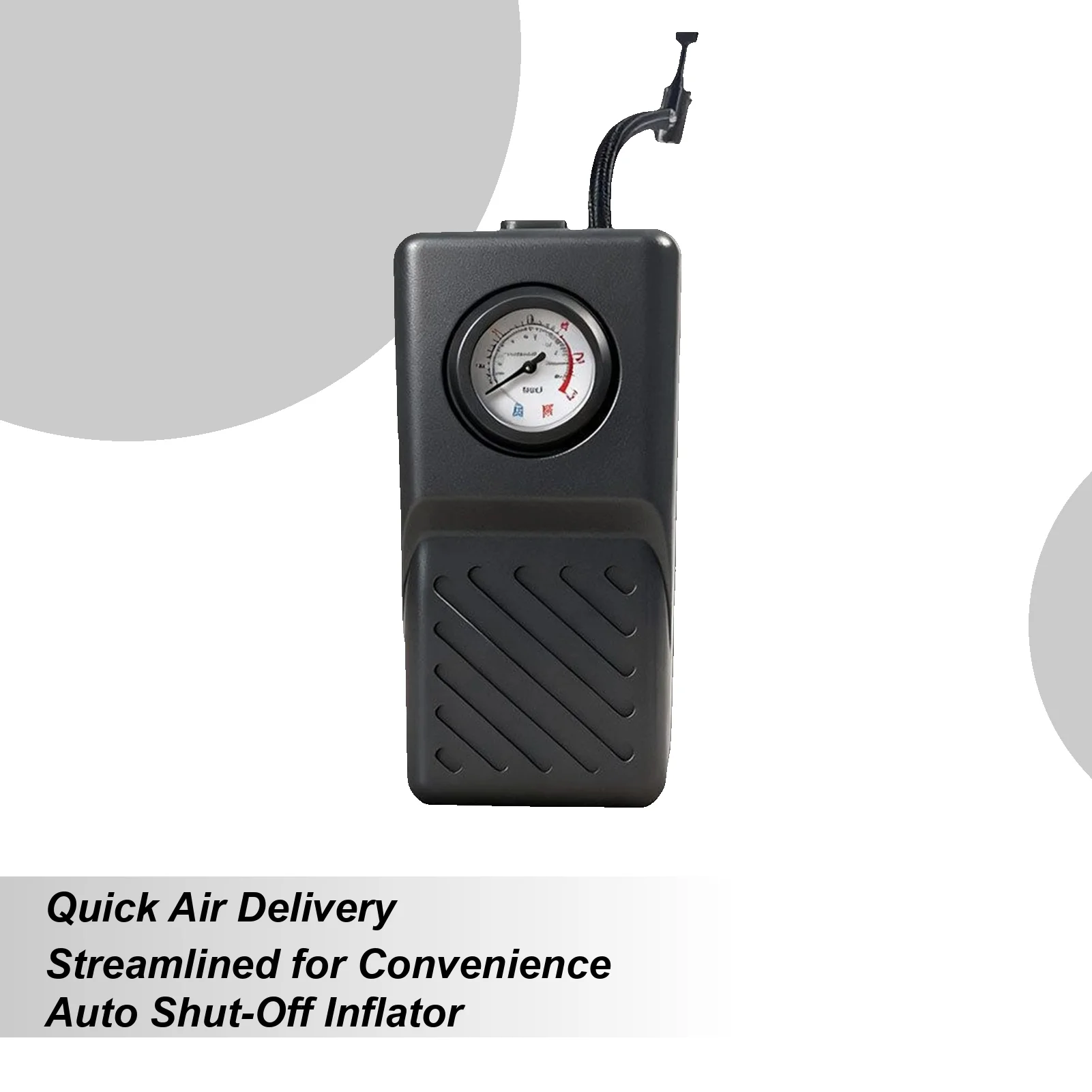 

Air Pump For Car Tires Auto Shut-Off Safety Protection Tire Inflator Portable Air Compressor For Motorcycle Electric Scooter