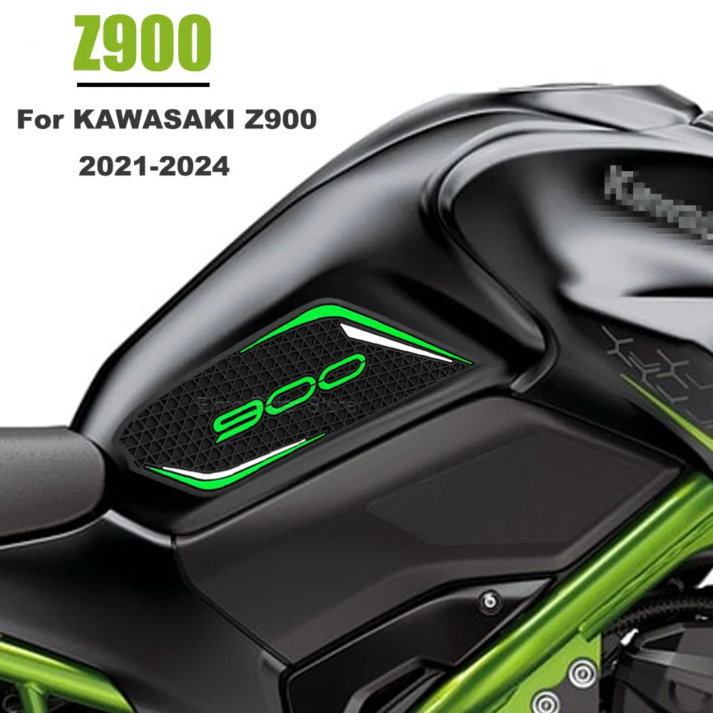 Z900 do KAWASAKI Z900 2021-2024 naklejka na zbiornik paliwa motocyklowy zestaw akcesoriów wodoodporna naklejka zapobiegająca zarysowaniom