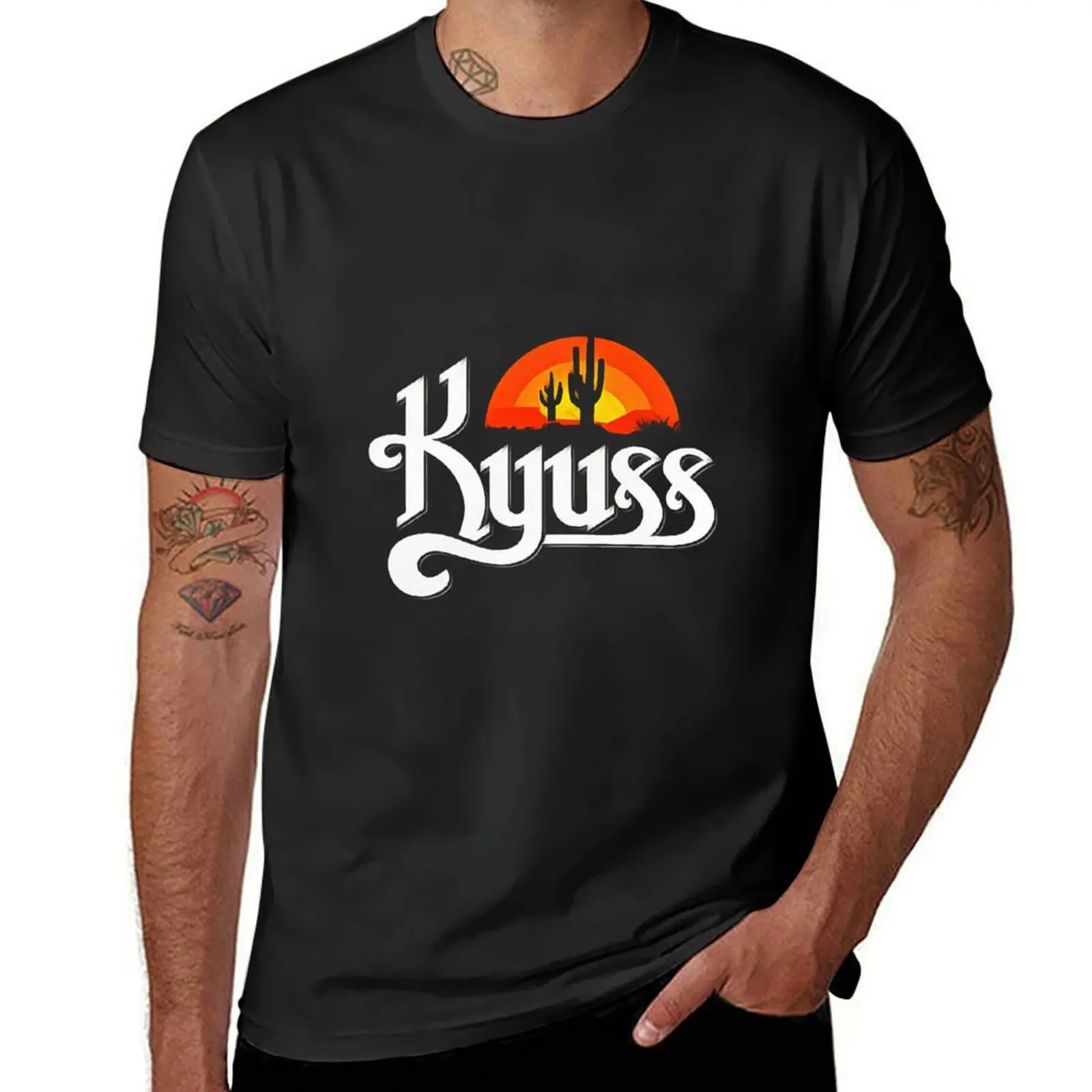 

kyuss rock stoner T-Shirt korean fashion hippie clothes oversized t shirts for men