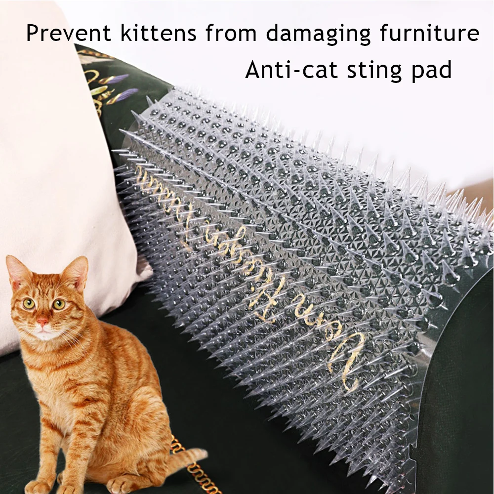 Cat Repellent Mat Furniture Protector Net Pet Cat-Stab-Proof Mat Transparent Garden Supplies Sofa Anti-Cat Mat Home Accessories