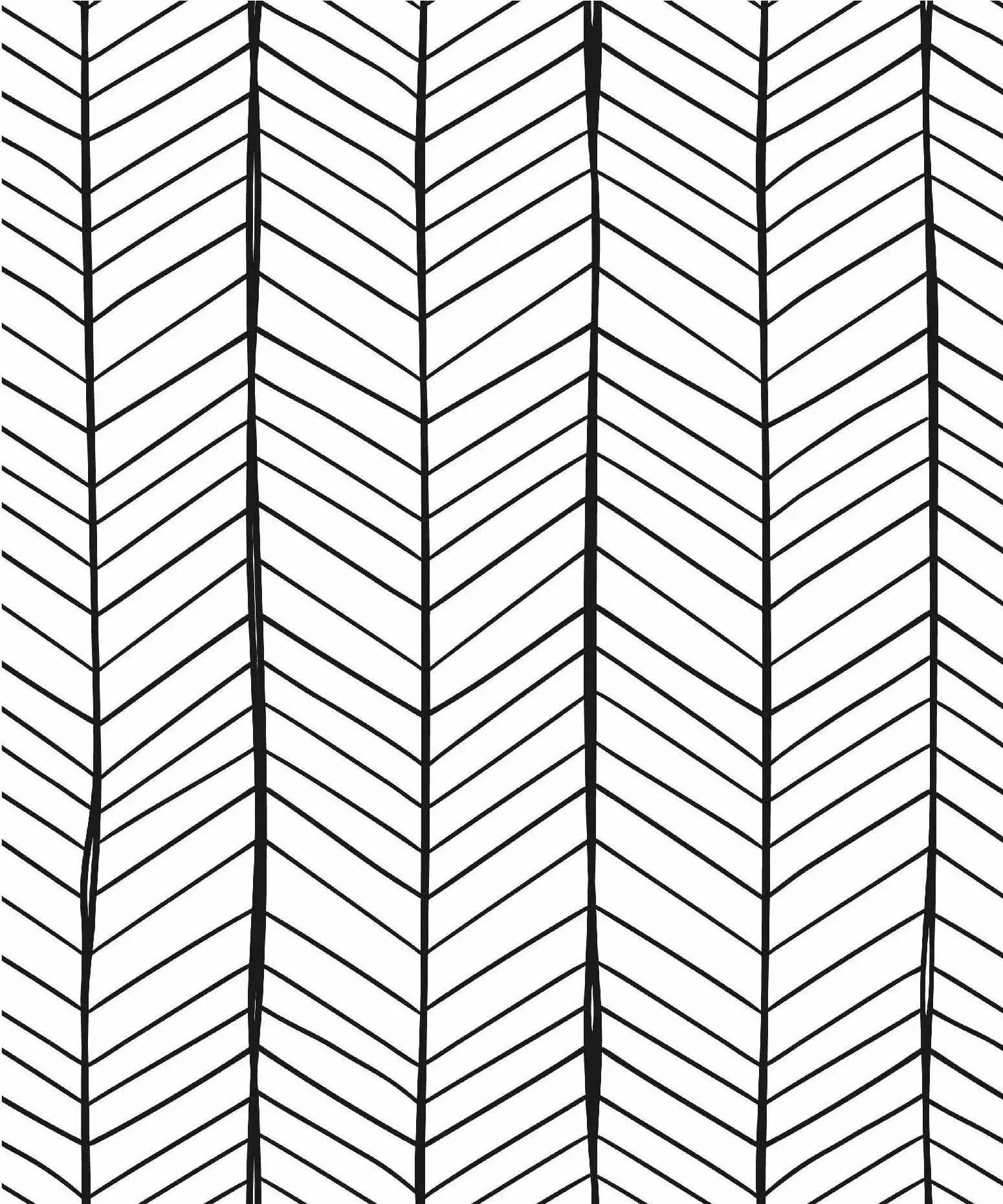 Black and White Wallpaper Peel and Stick Stripe Herringbone Geometric Textured Self Adhesive Contact Paper Removable for Decor