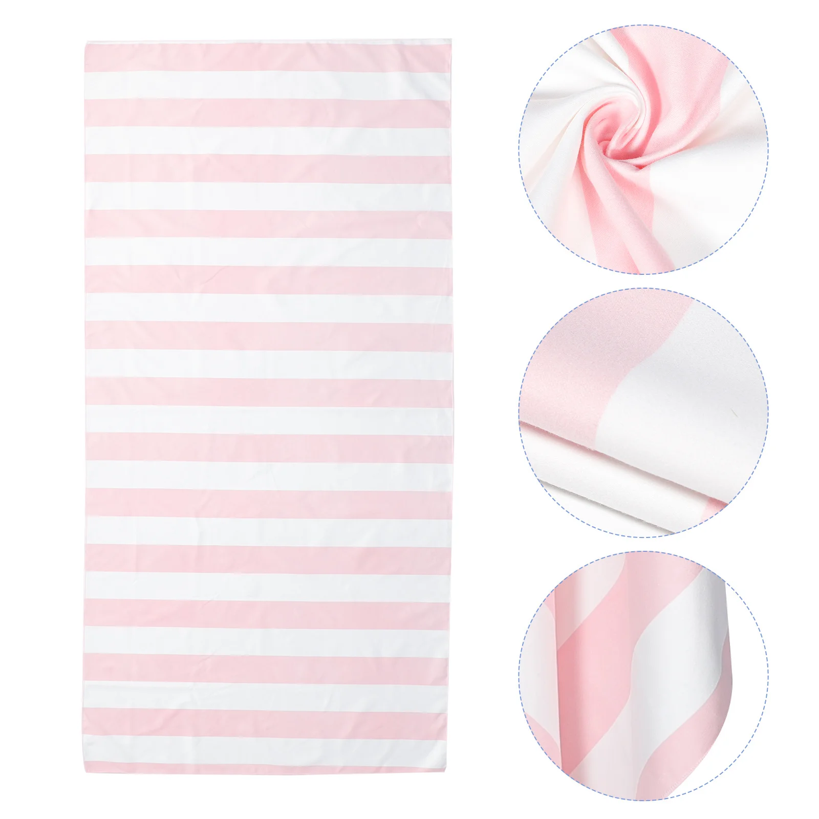 مجموعة واحدة من من منشفة الشاطئ الكبيرة سريعة الجفاف، مادة عالية الجودة، منشفة مريحة للغاية وصديقة للبشرة للاستخدام في حمام السباحة في الهواء الطلق