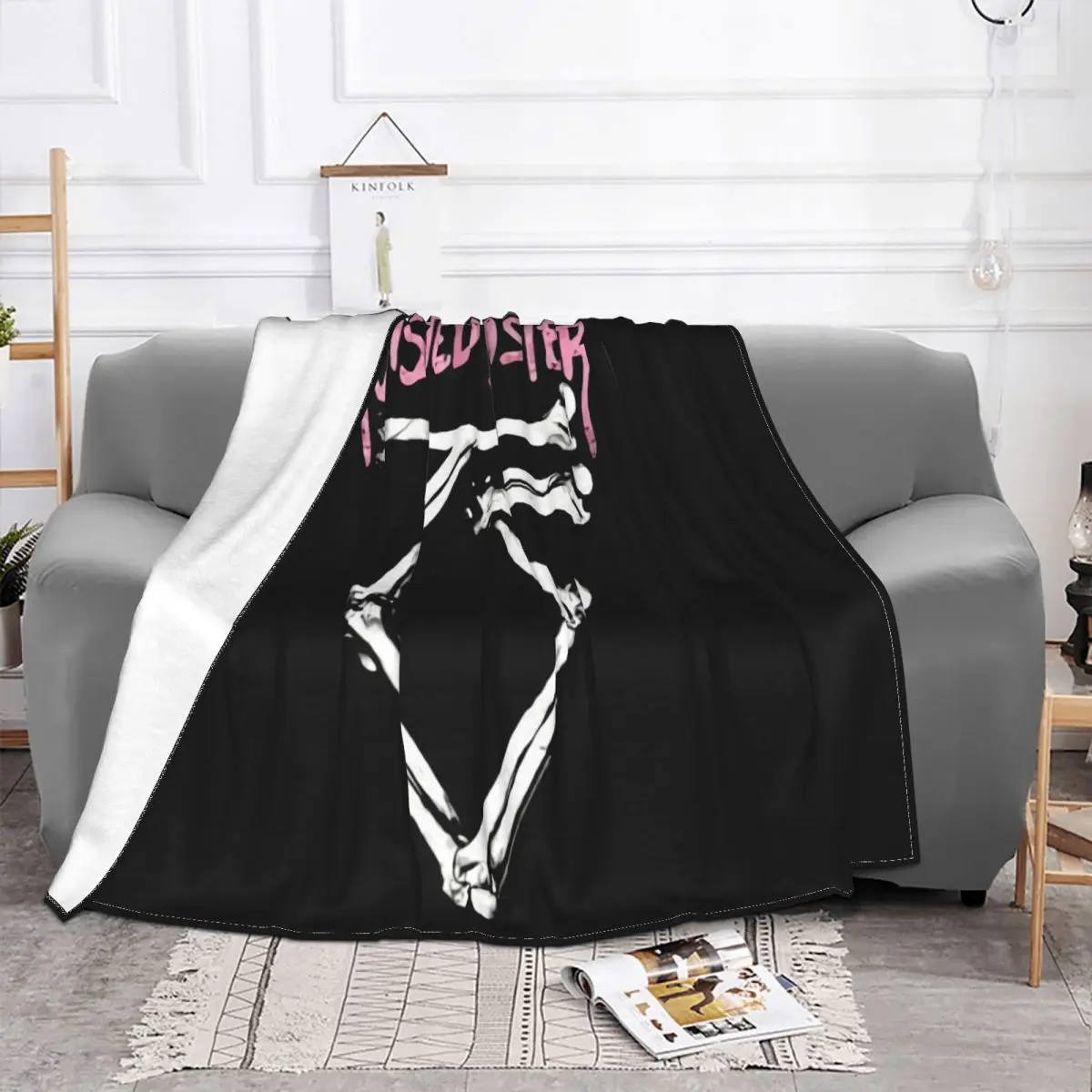 New Twisted Bone Logo Tour Hard Rock Classic Band Concert Adult B New Design Hot Throw Blanket