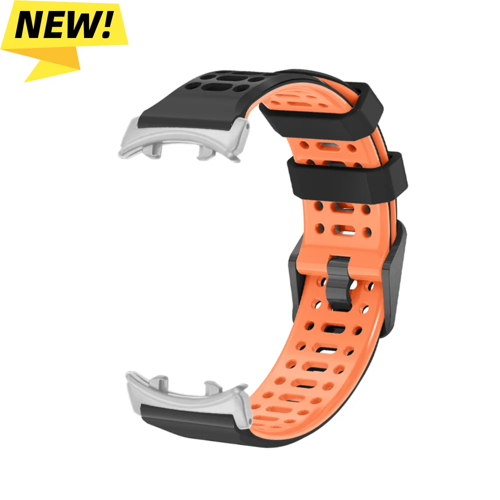 

Breathable Silicone Watch Strap For Honor Watch Fit Strap Air Holes+Zinc Alloy Buckle Sport Band Man Woman Accessories Bracelet