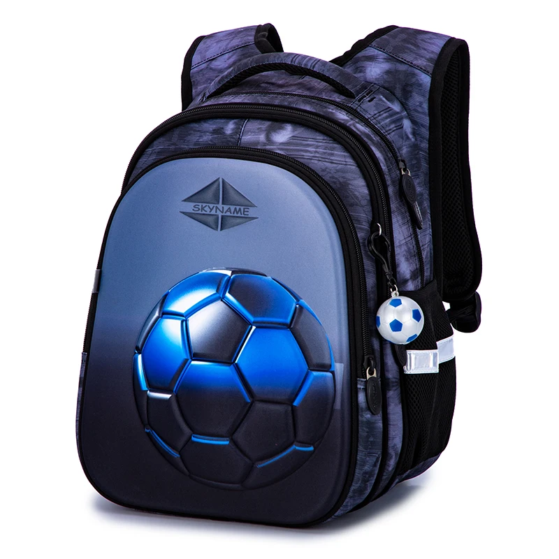 Cartoon Football Backpacks For School Boy Bookbag Children Orthopedic Schoolbag High Quality Nylon Kids Satchels Mochila Hombre