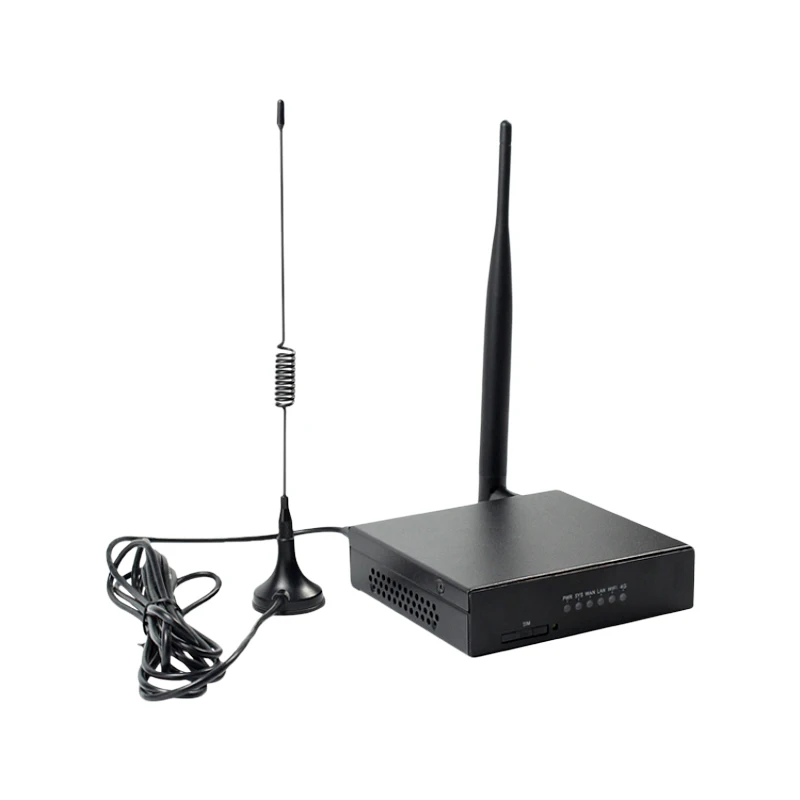 راوتر RTS Industrial 4G LTE مع مودم 4G LTE Cat4 وWIFI 2.4 جيجا هرتز ومنفذ إيثرنت يدعم منفذ RS232 RJ45 الاختياري