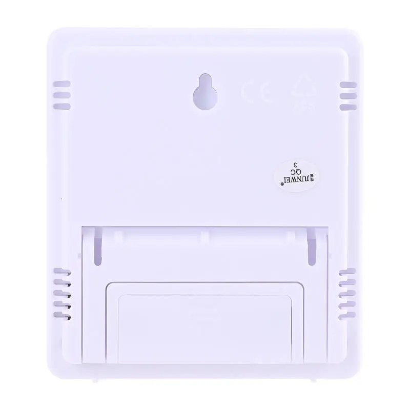 Mini Digital LCD Temperature Humidity Meter Clock Indoor Hygrometer Thermometer