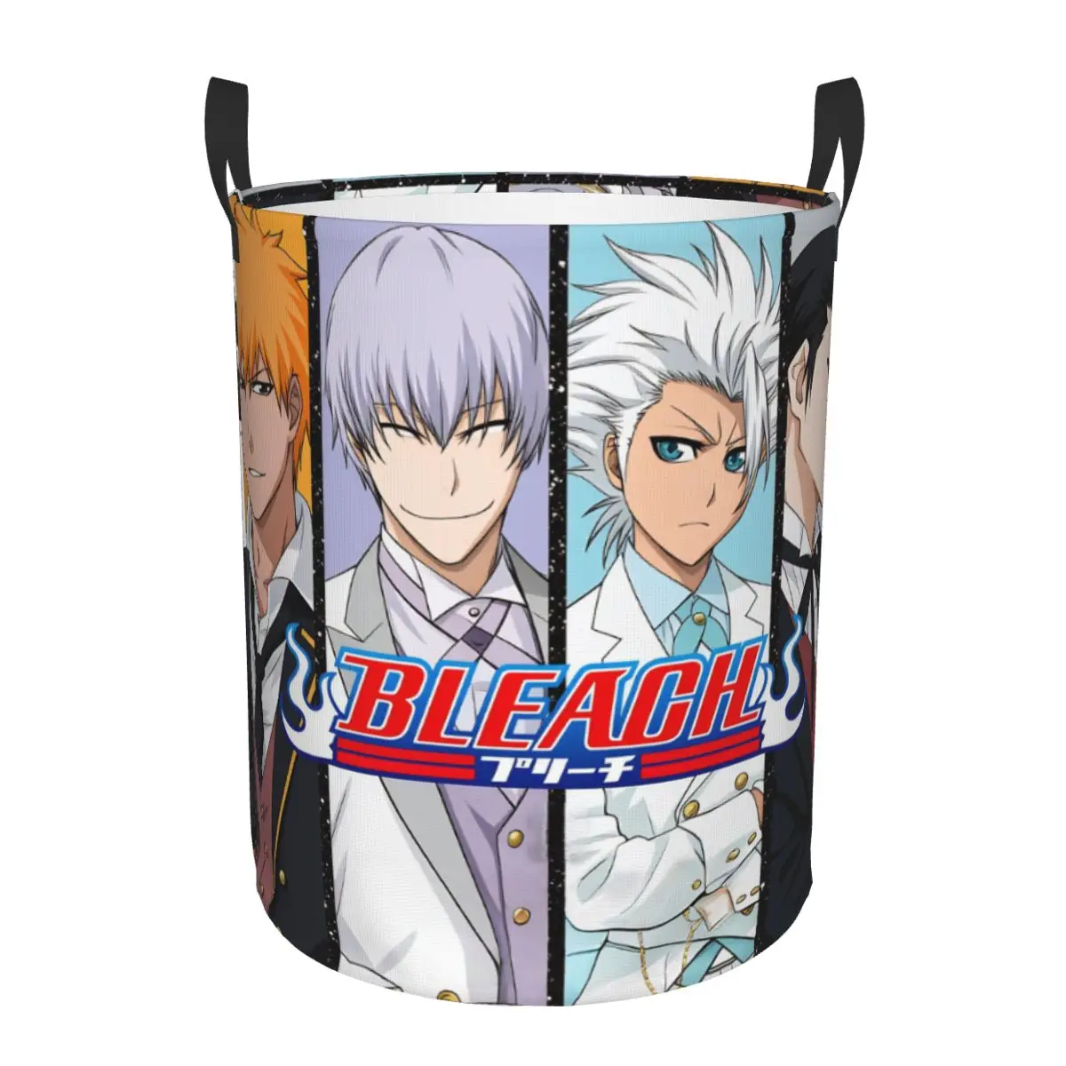 Cesto para la Ropa Sucia de Ichimaru, Ichigo Kurosaki, Toshiro Hitsugaya y Byakuya Kuchiki de Bleach, Contenedor de Almacenamiento para la Sala de Estar