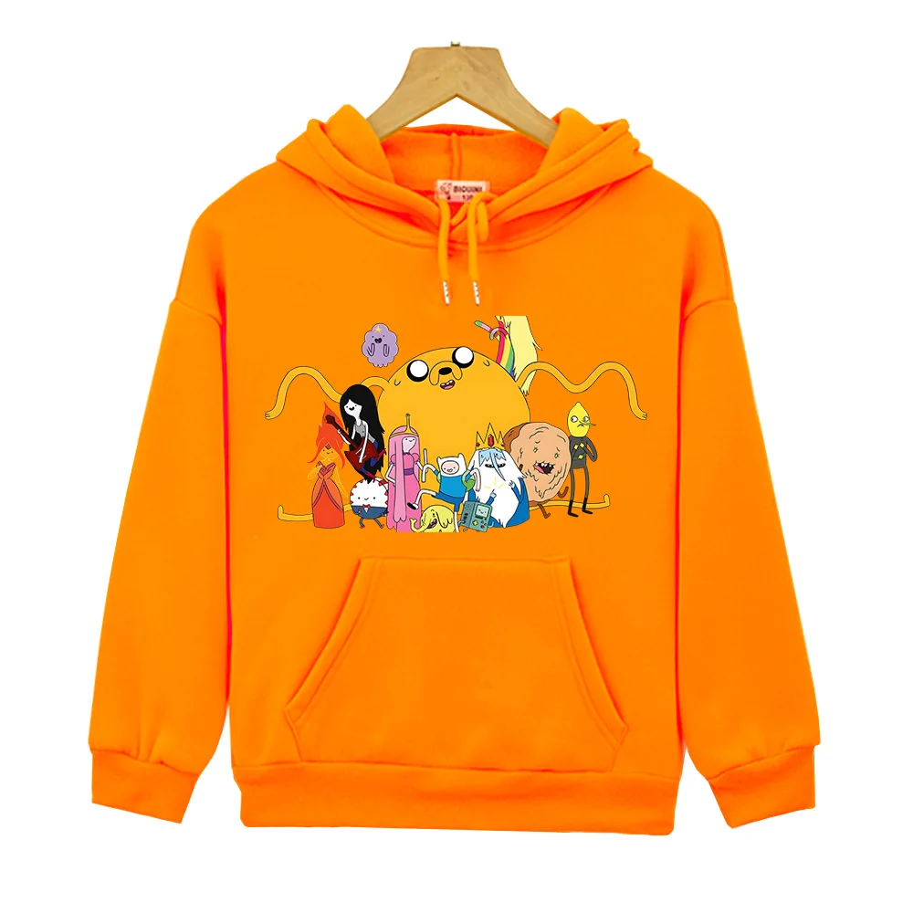 

Adventure Time Animation TV Sweatshirts for Autumn Winter Windpro Children Hoodies for Boys/Girls Comfortable Outdoor Sportswear