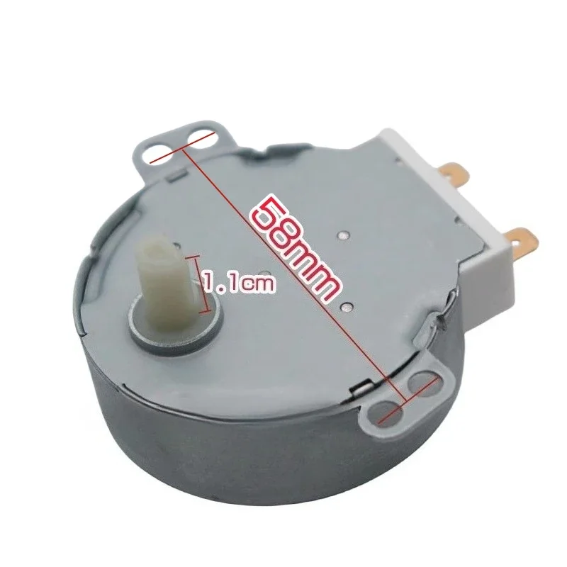 2Pcs Turntable Motor Synchronous Motors MDS-4A 220V 4W Microwave Oven Replacement Repair Parts