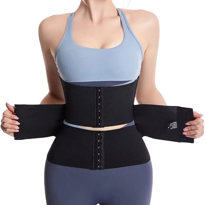 Entrenador de cintura para mujer, ropa moldeadora de cuerpo, vientre plano, adelgazante, corsé de cinturón de envoltura posparto