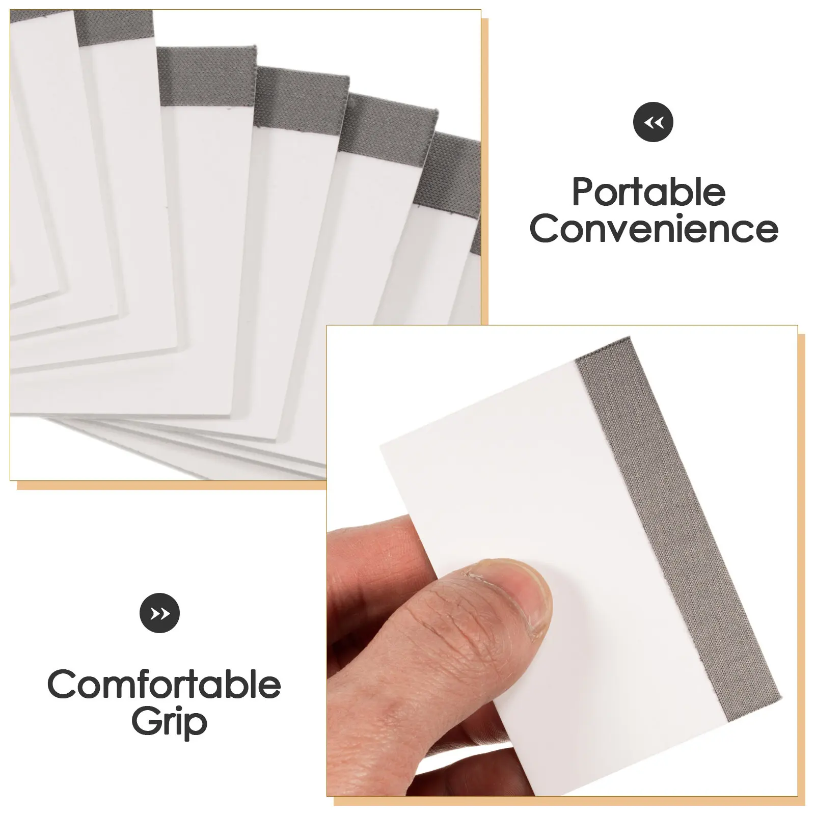 20Pcs Non-Scratch Plastic Fabric Edge Squeegee for Phone Film Application Bubble-Free Screen Protector Smoother Vinyl Wrap Decal
