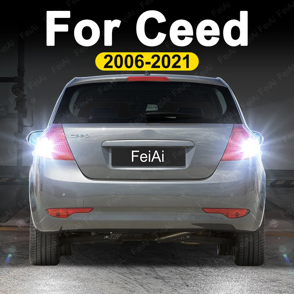 

For Kia Ceed LED Reverse Lights 2006-2021 2007 2008 2009 2010 2011 2015 2016 2012-2018 2019 Ceed CD ED JD Accessories Reversing