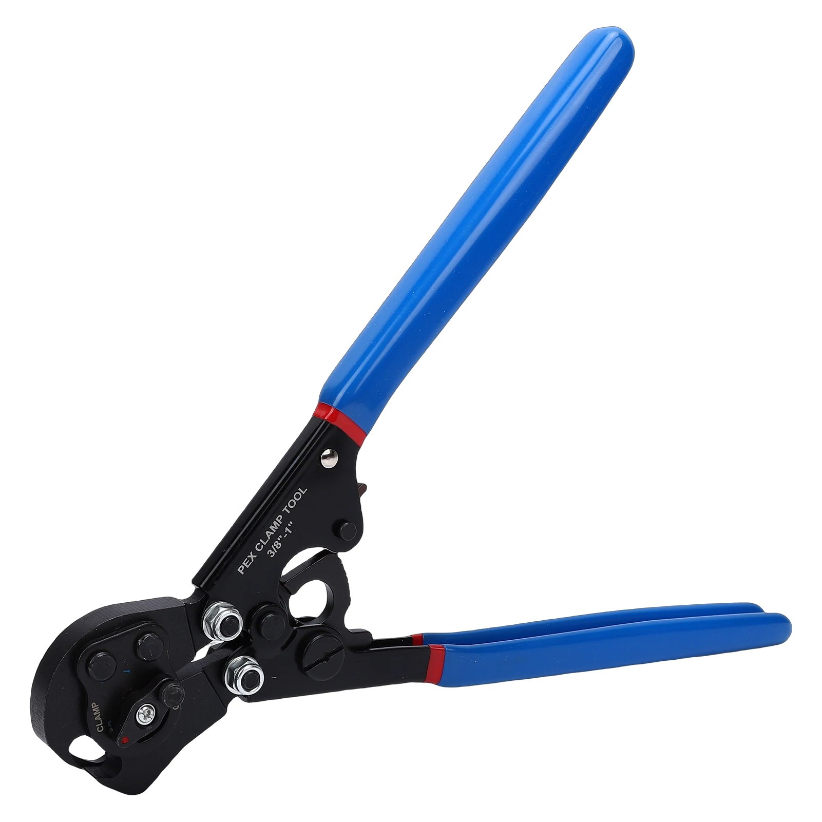 

Инструмент для зажима PEX Обжимной инструмент Резак PEX для зажимных колец из нержавеющей стали от 3/8 до 1 дюйма, совместимый с латунным полиэтиленовым PEX