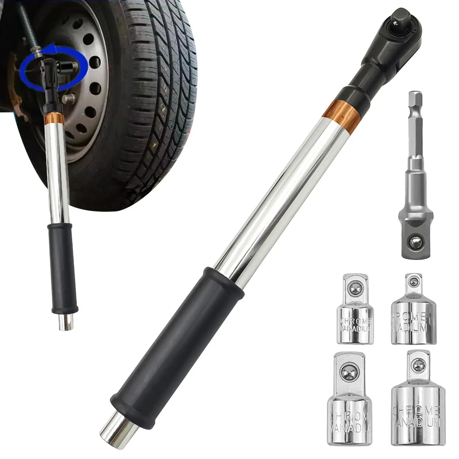 

Offset Extension Wrench Ratchet Wrench Automatic Extension Wrench Multi-function Wrench Electric Extension Wrench Hand Tools