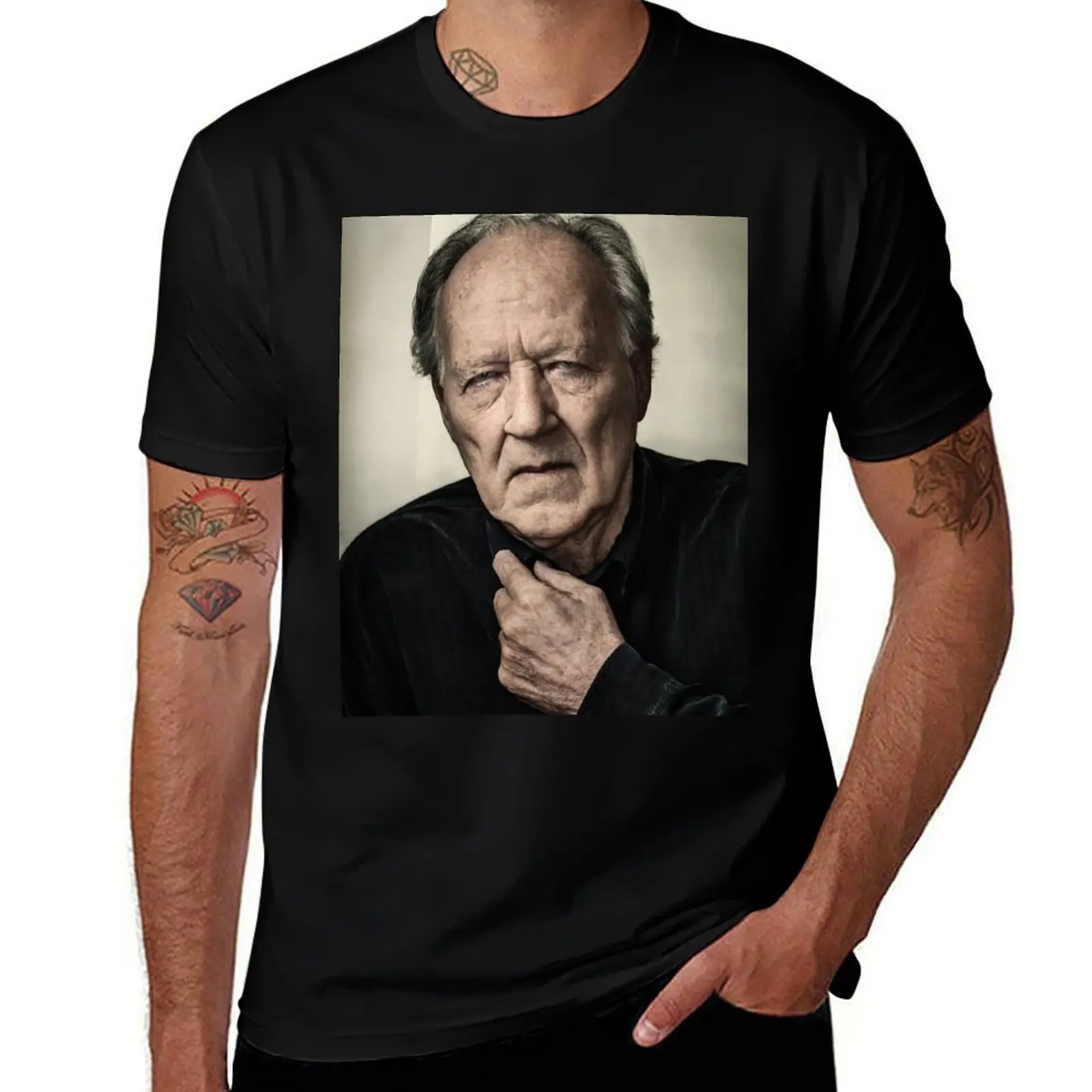 

Werner Herzog T-Shirt man t shirt cotton high quality man graphic t shirt T-Shirt
