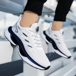 2024 nowe trampki męskie buty do biegania modne buty sportowe do joggingu na świeżym powietrzu oddychające obuwie buty do koszykówki dla mężczyzn