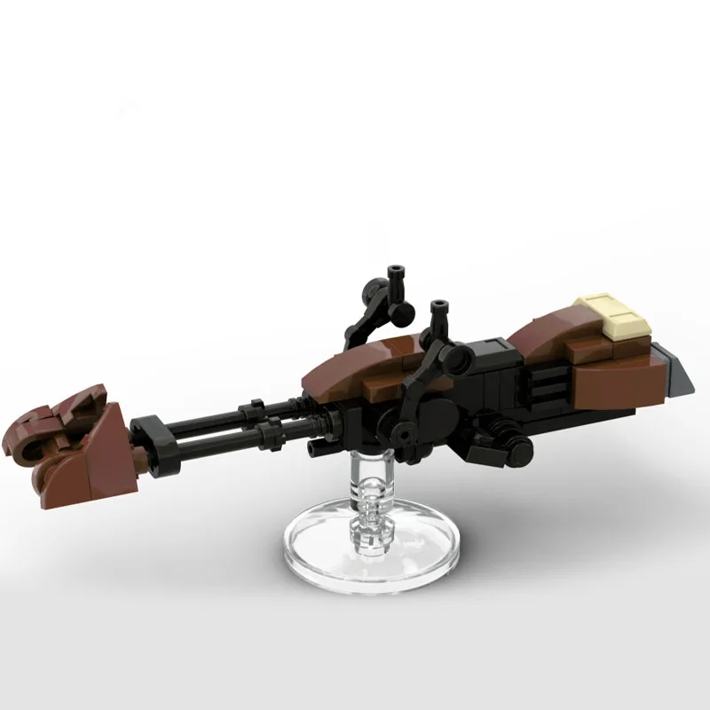AliExpress NONE 67 PCS Space War 74-Z Speeder Bike MOC Customize Modular Building Block Kids Model Educational Simple DIY Festival Toy Gift