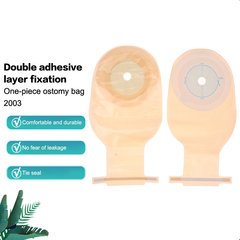 Borse per sgabelli per stomia anorettale medica monopezzo Borsa per colostomia usa e getta Borsa per ileostomia Apertura Custodia drenabile per stomia