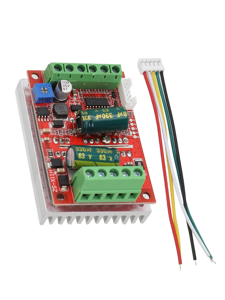 

Motor Driver Motor Controller 400W Brushless DC Hall Overcurrent Protection ZS-X11D1 Brand New Durable ZS-X11D1