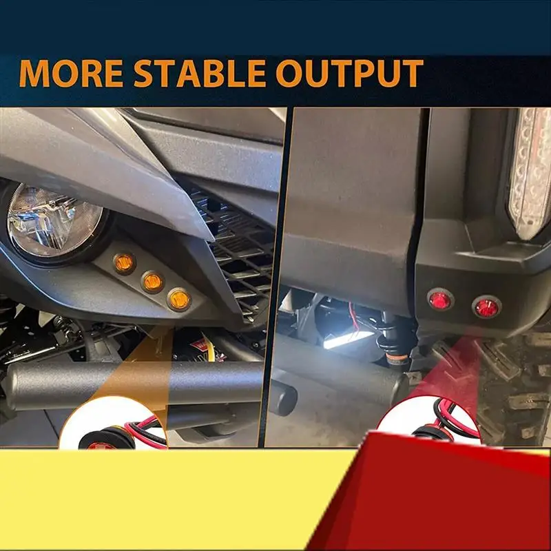 

Универсальный кулисный переключатель для мотоцикла, комплект указателей поворота, комплект реле мигалки звукового сигнала для SXS UTV ATV Dirt Bike Polaris Kawasaki-M53K