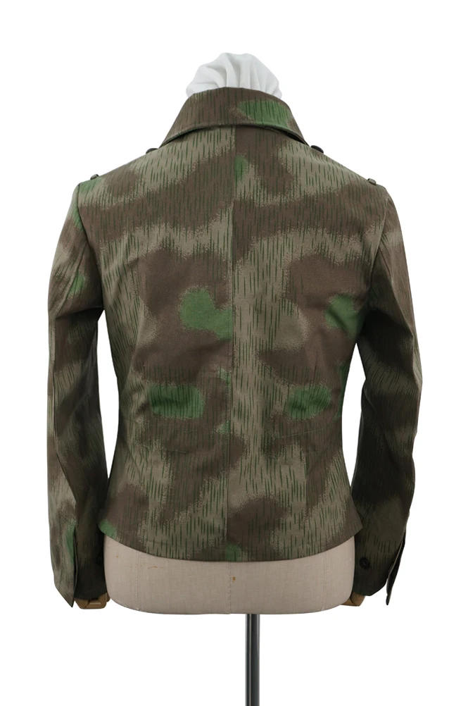 Chaqueta de camuflaje con astilla para hombre y mujer, abrigo con diseño de Heer alemán Marsh Sumpfsmuster 44, de Color, de la Segunda Guerra Mundial, Tipo II, GUCC-016