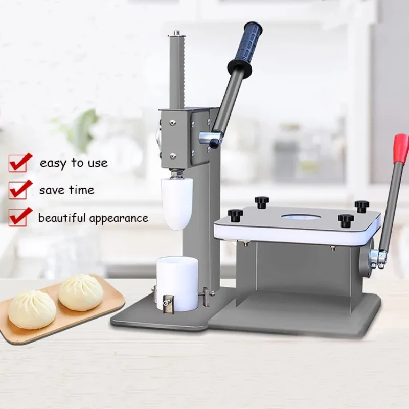 Easy Operation Manual Dough Press Machine, Suitable for Noodles, Steamed Buns, Dumplings Making for Household Use
