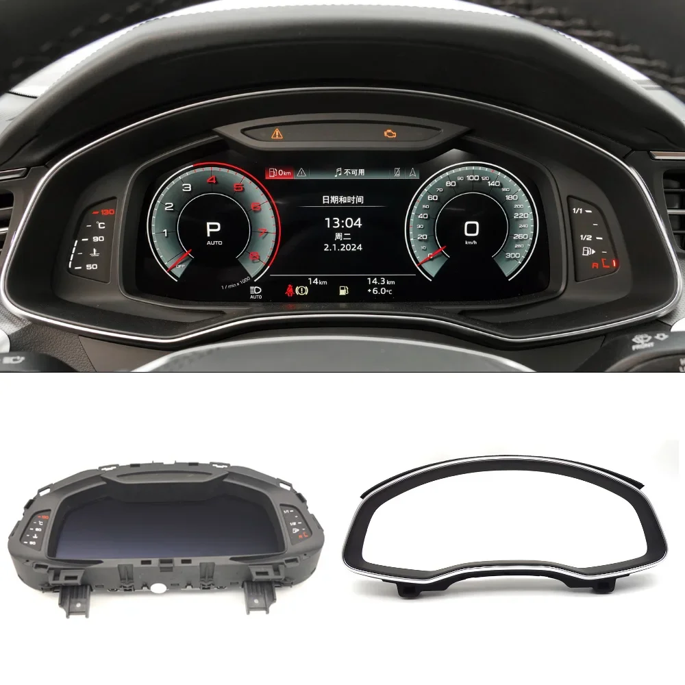 For Audi Q7 2016-2025 Q8 A6 C82019-2025 S6 RSQ8 MIB 2 LCD Virtual Cockpit Instrument Cluster 4K0 920 790 B 4K0920790B