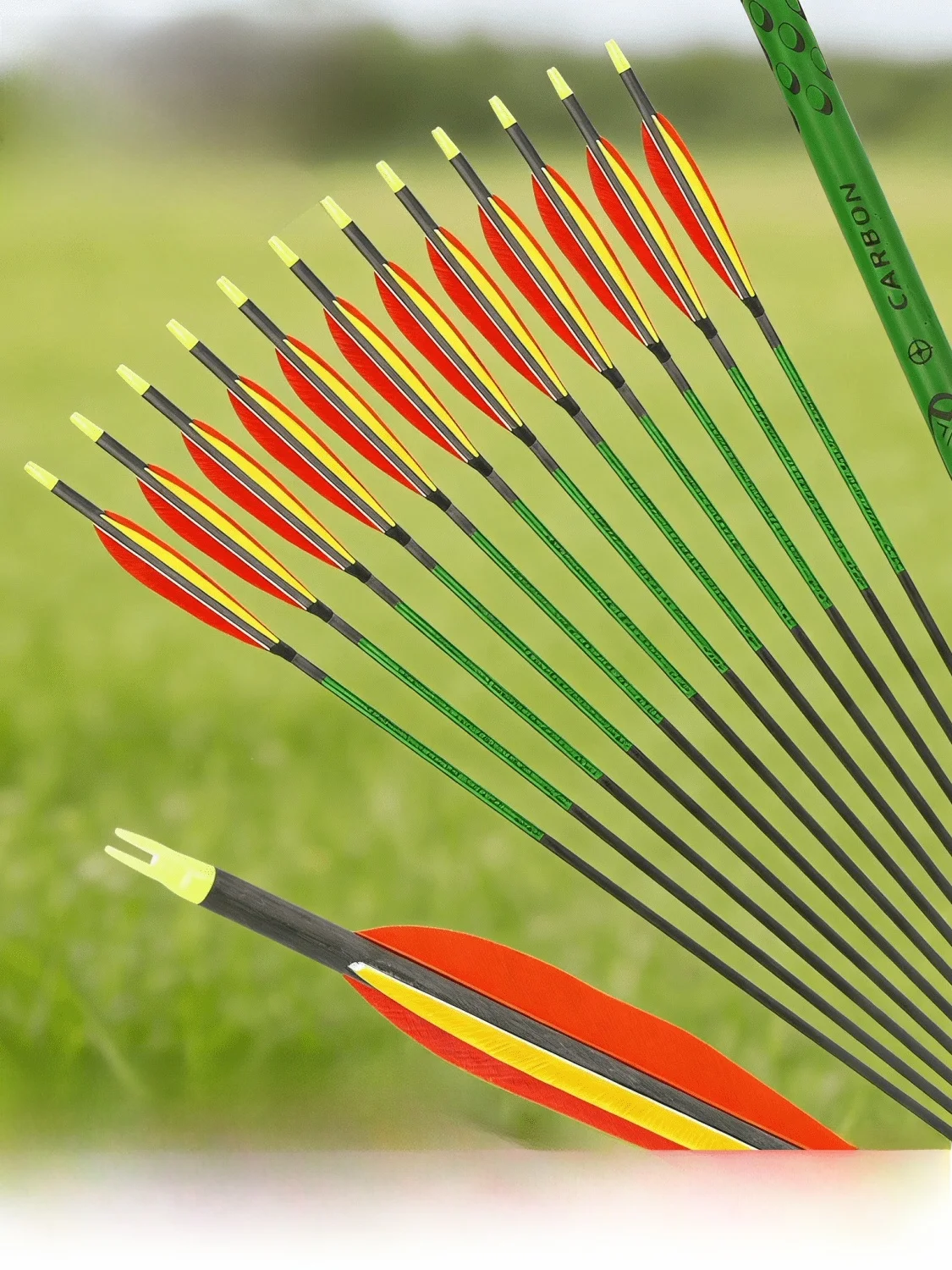 true-feathers-pure-carbon-arrows-traditional-bow-archery-outdoor-shooting-sports-universal-carbon-arrows-for-men-and-women