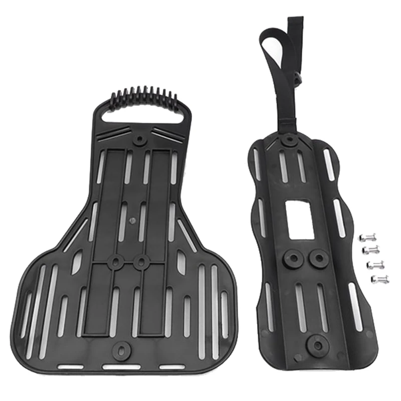

Новинка, подводное плавание, двухкомпонентная Задняя панель для подводного плавания, подводная доска, высокопрочная прочная подводная шлейка или куртка черного цвета Bcd