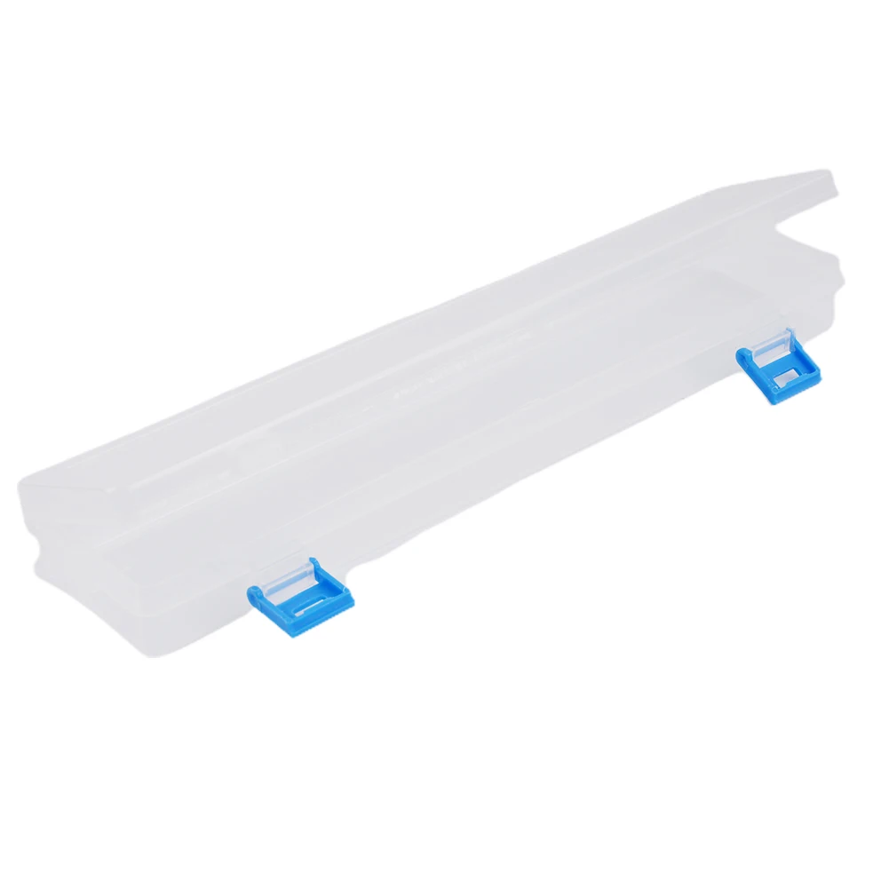 Plastic Tool Boxes & Storage Transparent Toner Pencil Box Storage Box Pen Container Drawing Tools Bin Storage Box