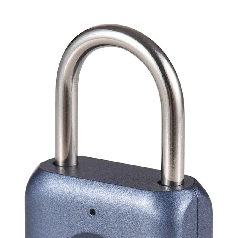 미니 지문 자물쇠 USB 충전식 지문 잠금 장치 IPX2 방수 보안 자물쇠