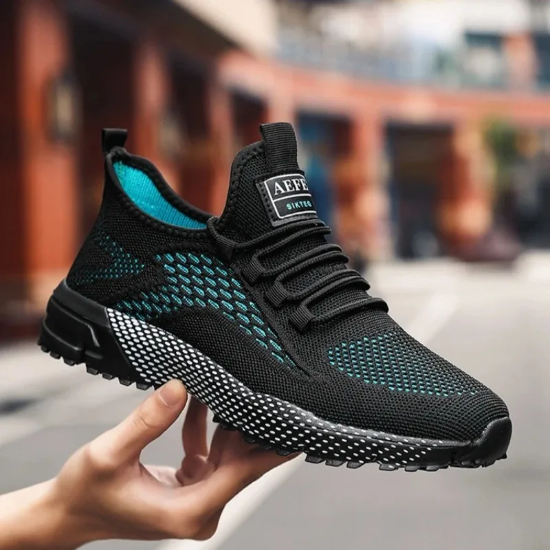 

High Quality Men Running Shoes Mens Sneakers Shoes Mesh Breathable Outdoor Tennis Walking Gym Shoes for Men Кроссовки Мужские