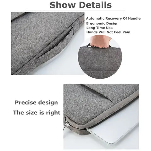 11/14/15.6-inch Laptop Inner Bag, Tablet Protective Cover, Waterproof Thin Storage Bag, Laptop IPad Handbag