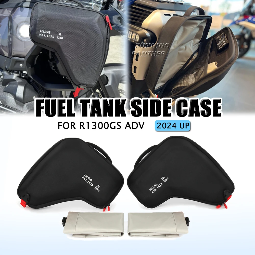 

Fairing Left Right Radiator Cowl Bags Waterproof Motorcycle Accessories For BMW R 1300 GS ADV R1300GSA 2024 UP R1300GS Adventure