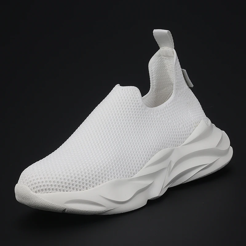 

New Fashion Thick Soles Increase Mesh Shoes Breathable Casual Shoes Comfortable Low Top All Lightweight Men's Fashion Shoes