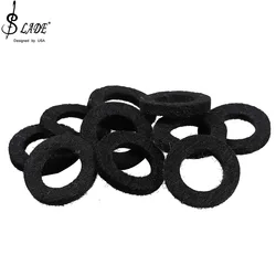 10pcs Trumpet Valve Felt Pad Brass Instrument Accessories Trumpet Trombone Key Washers Cotton Cushion Musical Instrument Parts