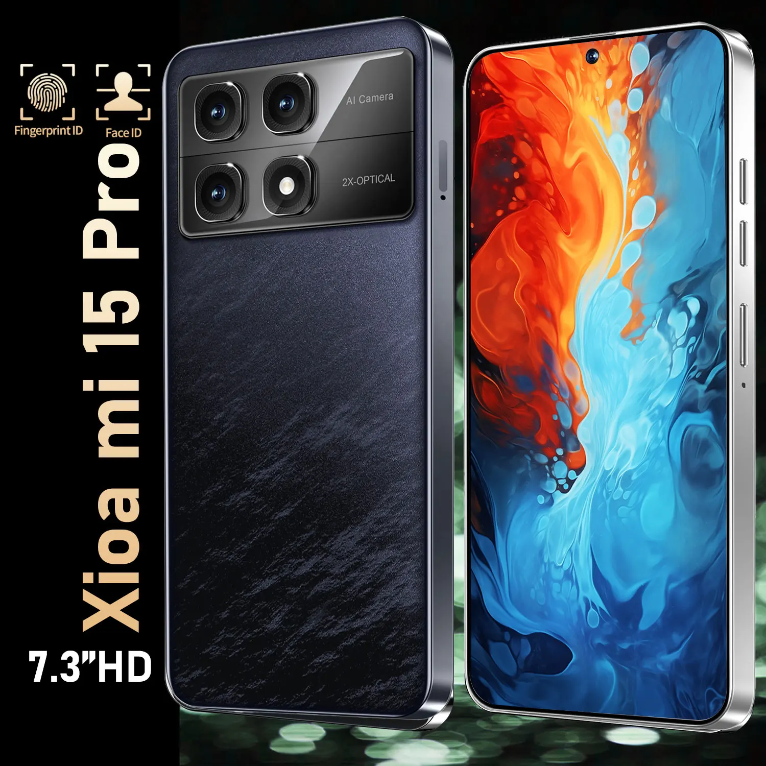 Original Mobile Phones Deals Xioa mi 15 Pro Smartphone 7.3 inch Full Screen 4G 5G Cell Phone 8000mAh Brand New Phones Global