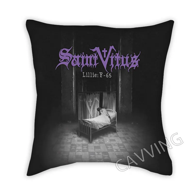 

Saint Vitus Rock 3D Print Polyester Decorative Pillowcases Throw Pillow Cover Square Zipper Cases Fans Gifts Home Decor