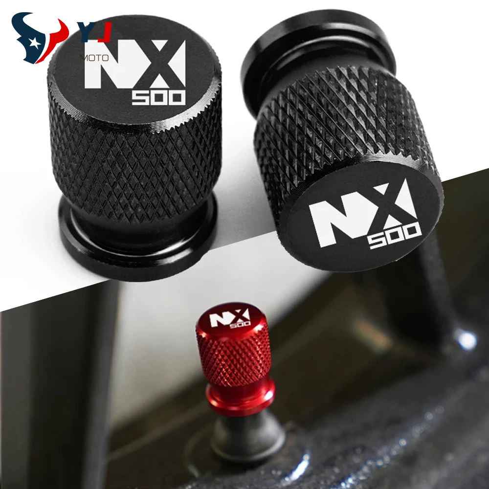 For Honda NX500 NX 500 2023 2024 Motorcycle Accessories CNC Aluminum Alloy Tire Valve Stem Caps Cover Tyre Dust Proof Plug Parts