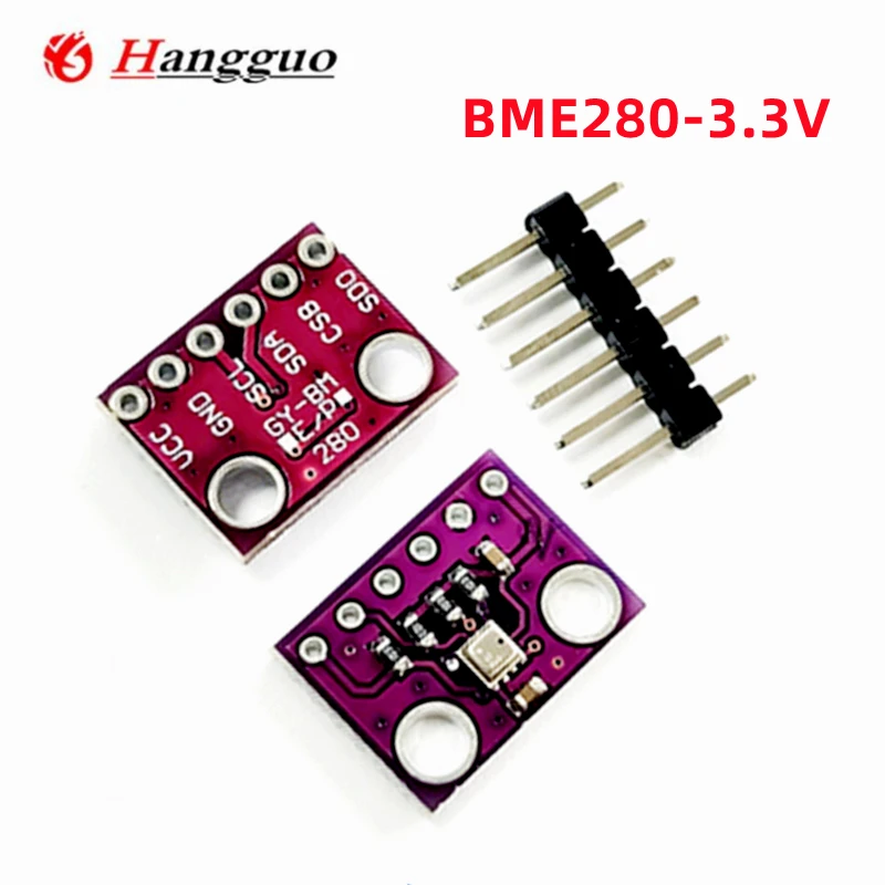 10Pcs BME280-3.3 BMP280-3.3V BMP280-5V I2C Spi 1.8-5V Digitale Module Temperatuur Luchtdruk Sensor Module Voor Arduino