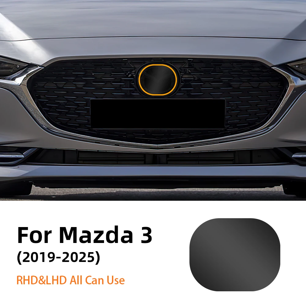 بولي TPU سيارة الجبهة على شعار قبل قطع الظلام المدخن PPF طبقة حماية لمازدا 3 2019 2020 2021 2022 2023 2024 2025 Mazda3 Axela