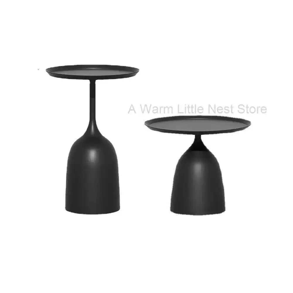 

Nordic Round Coffee Tables Corner Waterproof Floor Outdoor Coffee Tables Hallway Balcony Meubles De Salon Interior Decorations