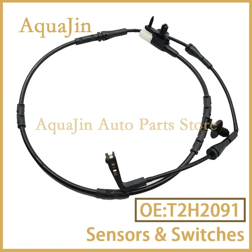 Imagen 1 del producto Sensor de desgaste de pastillas de freno trasero T2H2091 para Jaguar XE Range 2015 X760 XF X260 2016 ~ 2018 2017 se adapta a nuevos accesorios de piezas de coche OEM