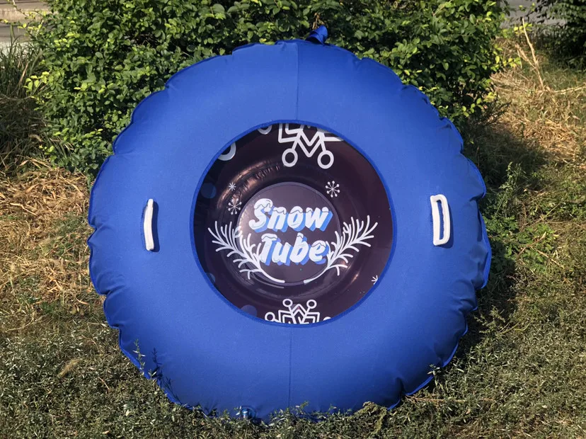 

Надувной двухместный круг для катания по воде и траве, утолщенный, для взрослых и детей