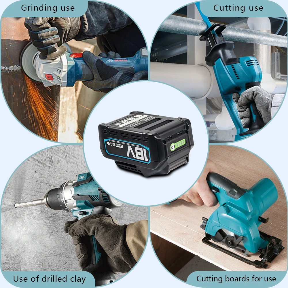 Для Makita 40 В XGT 3,0 Ач 18650 Замена литий-ионного аккумулятора для BL4025 BL4040 BL4020 BL4050 Аккумуляторные электроинструменты